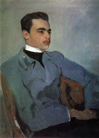 尼古拉·苏马罗科夫-埃尔斯通伯爵的肖像 Portrait of Count Nikolay Sumarokov-Elstone (1903)，瓦伦丁·谢罗夫