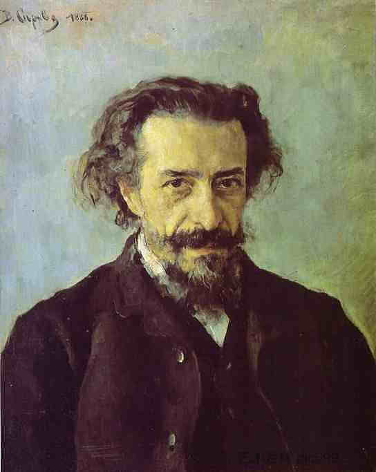 帕维尔·布拉兰伯格的肖像 Portrait of Pavel Blaramberg (1888),瓦伦丁·谢罗夫