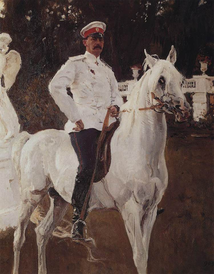 费利克斯·尤苏波夫王子的肖像 Portrait of Prince Felix Yussupov (1903)，瓦伦丁·谢罗夫