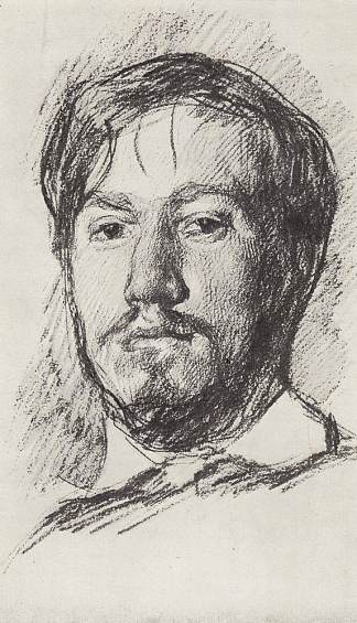 自画像 Self-Portrait (1887)，瓦伦丁·谢罗夫