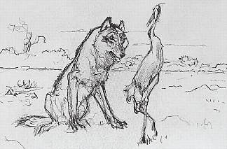 狼与鹤 The Wolf and the Crane，瓦伦丁·谢罗夫