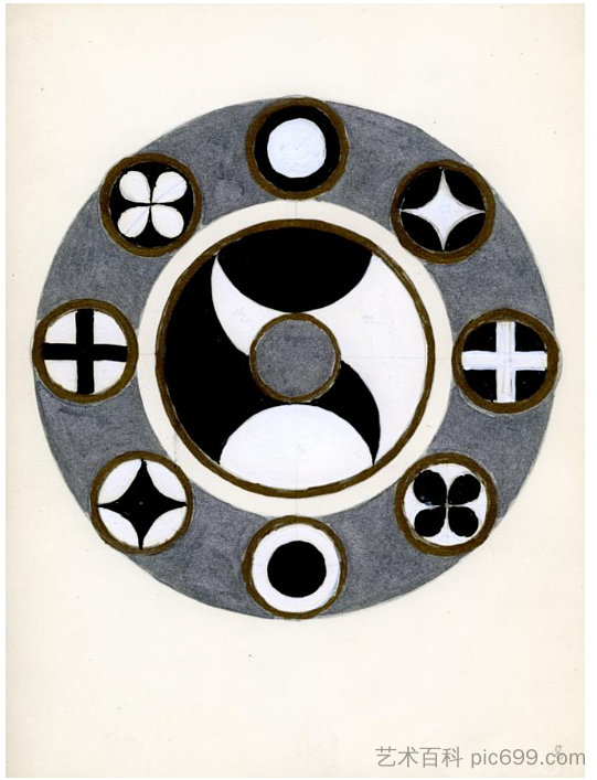 标志圈。第四本“计划书”。相册 #1,第一个文件夹 1 Circle of Signs. The Fourth 'Book of Schemes'. Album #1, the First Folder 1 (1969 - 1978),瓦列里·拉马赫