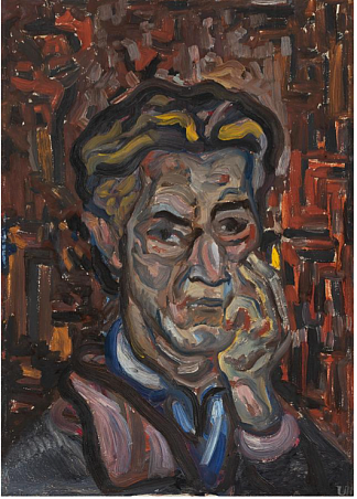 自画像 Self Portrait (c.1960)，瓦列里·拉马赫