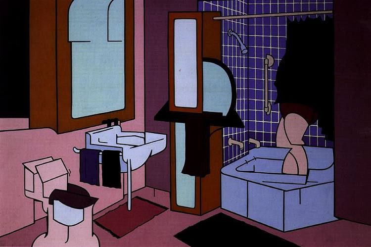 切尔西酒店浴室 Hotel Chelsea Bathroom (1968)，瓦莱里奥·阿达米