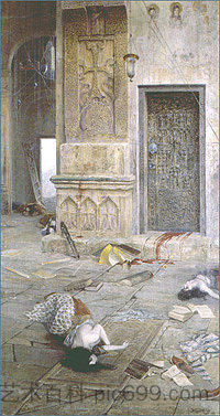 大屠杀之后 After the Massacre (1899),瓦尔德格斯·苏伦尼扬茨
