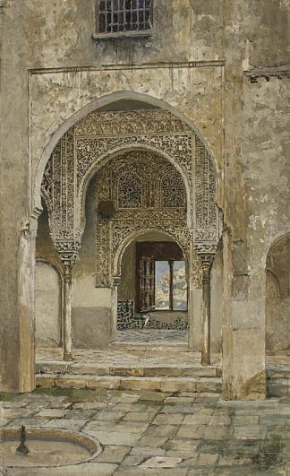 阿尔罕布拉。西班牙 Alhambra. Spain (1898; Spain                     )，瓦尔德格斯·苏伦尼扬茨