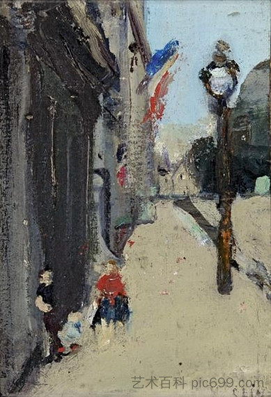 巴黎大街 Strasse in Paris (1957)，瓦林