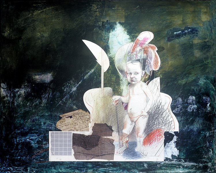 参 孙。来自英雄宝贝系列 Samson. From the Heroic babies series (1989; Odessa,Ukraine ),瓦西里·里亚布琴科
