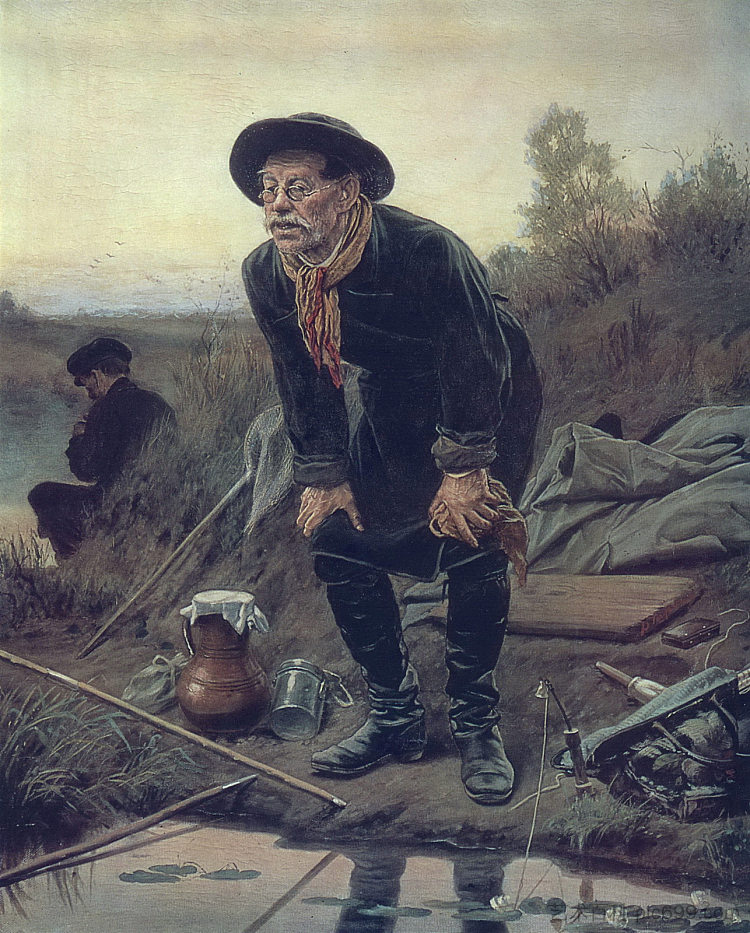 渔夫 Fisherman (1871)，瓦西里佩洛夫