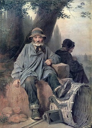 巴黎拾荒者 Parisian rag-picker (1864)，瓦西里佩洛夫