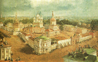 科斯特罗马的博戈亚夫伦斯基阿纳斯塔金修道院 Bogojavlensky Anastadjin Monastery in Kostroma (1865)，瓦西里·萨多维尼科夫