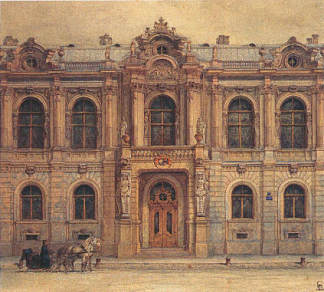 尤苏波娃伯爵夫人的宅邸 The mansion of Countess Z. I. Yusupova (1866)，瓦西里·萨多维尼科夫