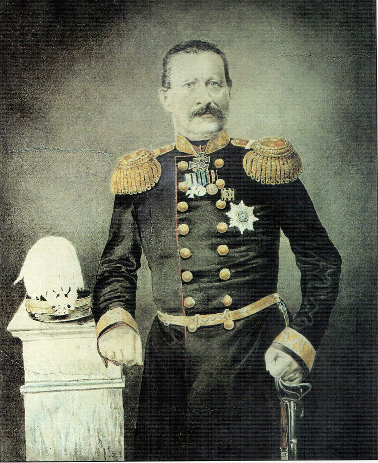 扎米亚特宁州长肖像 Portrait of governor Zamyatnin (c.1865; Krasnoyarsk,Russian Federation  )，瓦西里·伊万诺维奇·苏里科夫