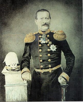 扎米亚特宁州长肖像 Portrait of governor Zamyatnin (c.1865; Krasnoyarsk,Russian Federation                     )，瓦西里·伊万诺维奇·苏里科夫