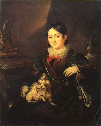 奥博连斯卡娅 NA Obolenskaya NA (1833)，瓦西里·特罗平宁
