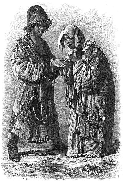 杜瓦纳(乞讨托钵僧) Douvana (Begging dervishes) (1873),瓦西里·维列什查金