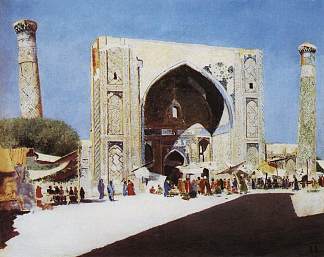 撒马尔罕 Samarkand (1869 – 1870)，瓦西里·维列什查金