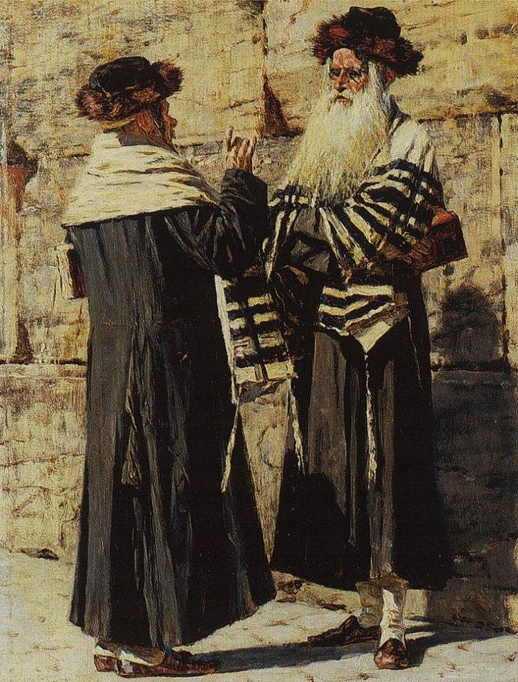 两个犹太人 Two Jews (1883 - 1884)，瓦西里·维列什查金