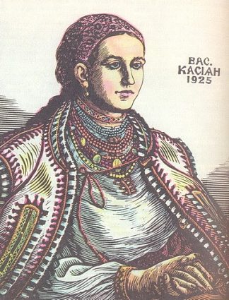 来自波库蒂亚的农妇 A Peasant Woman from Pokuttya，瓦西里·卡西扬