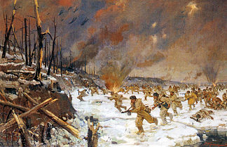 1941年1月在列宁格勒前线作战的海军陆战队 The Marines on the Fight at the Leningrad Front in January 1941 (1951)，维纳明克雷默
