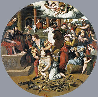 圣艾格尼丝殉难 Martyrdom of St Agnes，维森特·胡安·马西普