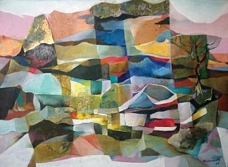 无题（风景） Untitled (Landscape) (1966)，维森特·曼纳萨拉