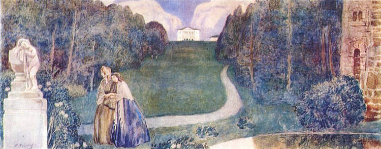 沉睡神圣(面板草图) Slumber Divine (sketch for a panel) (1904; Tarusa,Russian Federation ),鲍里索夫·穆萨托夫
