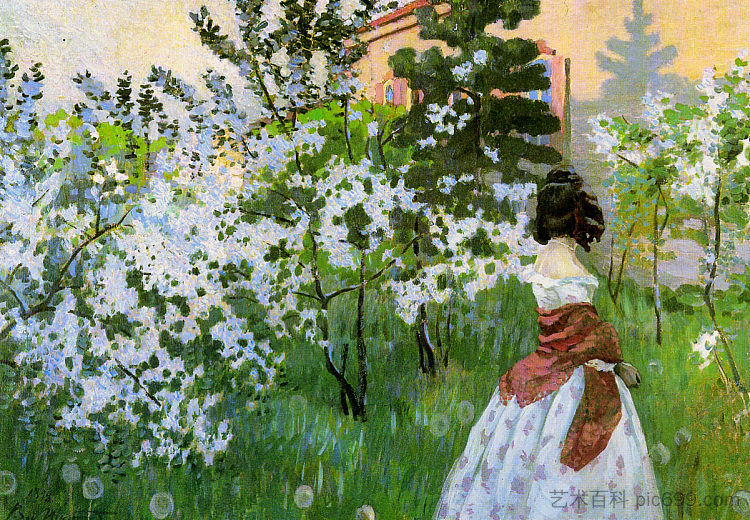 春阳 Spring Sun (c.1899; Saratov,Russian Federation  )，鲍里索夫·穆萨托夫