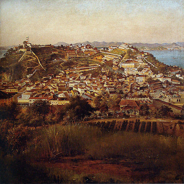 里约热内卢全景研究 Estudo para Panorama do Rio de Janeiro (1885)，维克多梅雷尔斯