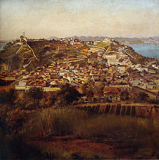 里约热内卢全景研究 Estudo para Panorama do Rio de Janeiro (1885)，维克多梅雷尔斯