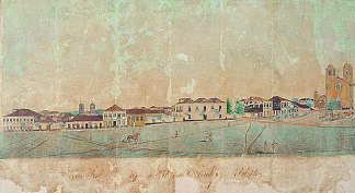 德斯特罗的景色 Vista do Desterro (1846)，维克多梅雷尔斯