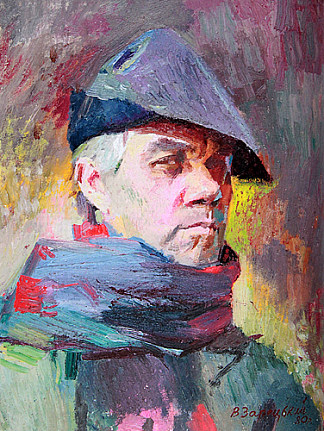 自画像 Self Portrait (1980)，维克多扎雷茨基