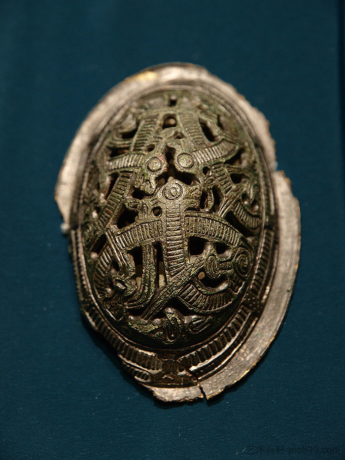 果冻风格胸针 Jelling Style Brooch (c.950)，维京艺术