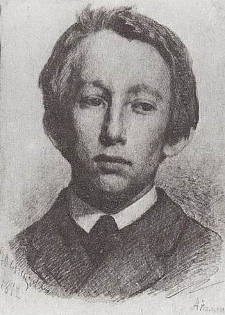 瓦斯涅佐夫画像 Portrait of Appolinary Vasnetsov (1872)，维克托·米哈伊洛维奇·瓦斯涅佐夫