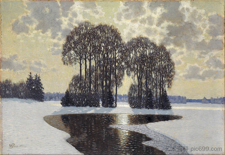 冬 Winter (1910),韦勒姆斯·珀维蒂斯