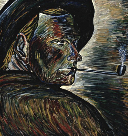 自画像 Self-portrait (1928)，维尔霍兰皮