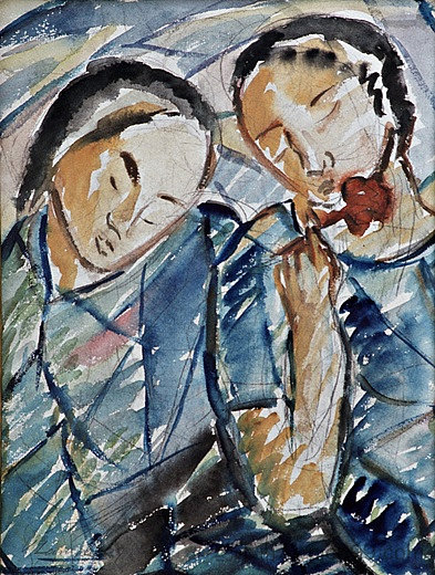 女孩和玫瑰 Tytöt ja ruusu (1924)，维尔霍兰皮
