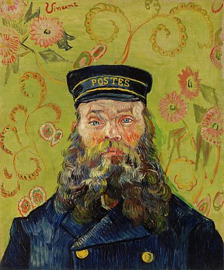 约瑟夫-艾蒂安·鲁林 Joseph-Etienne Roulin (1889; Arles,Bouches-du-Rhône,France                     )，文森特·梵高