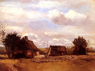 小屋 Cottage (1885)，文森特·梵高