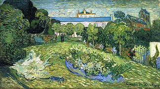 多比尼花园 Daubigny’s Garden (1890; Auvers-sur-oise,France                     )，文森特·梵高