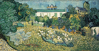 多比尼花园 Daubigny’s Garden (1890; Auvers-sur-oise,France                     )，文森特·梵高