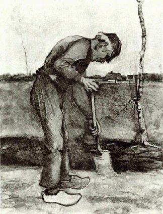 Digger Digger (1881; Netherlands                     )，文森特·梵高