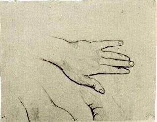 手 Hand (1885; Nunen / Nuenen,Netherlands                     )，文森特·梵高