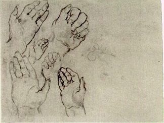 手 Hands (1885; Nunen / Nuenen,Netherlands                     )，文森特·梵高