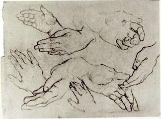 手 Hands (1885; Nunen / Nuenen,Netherlands                     )，文森特·梵高