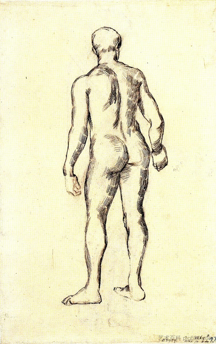 偶像 Idol (c.1886; Paris,France ),文森特·梵高