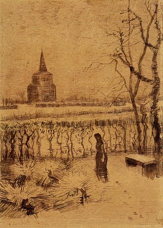 忧郁的 Melancholy (1883; Nunen / Nuenen,Netherlands                     )，文森特·梵高