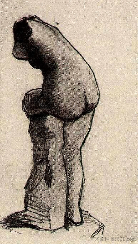 石膏小雕像 Plaster Statuette (1886; Paris,France ),文森特·梵高