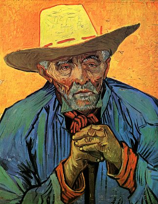 耐心埃斯卡利尔的肖像 Portrait of Patience Escalier (1888; Arles,Bouches-du-Rhône,France                     )，文森特·梵高