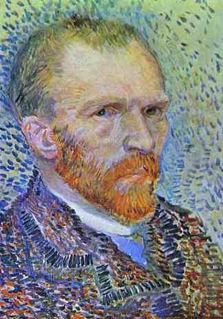 自画像 Self-portrait (1887; Paris,France                     )，文森特·梵高